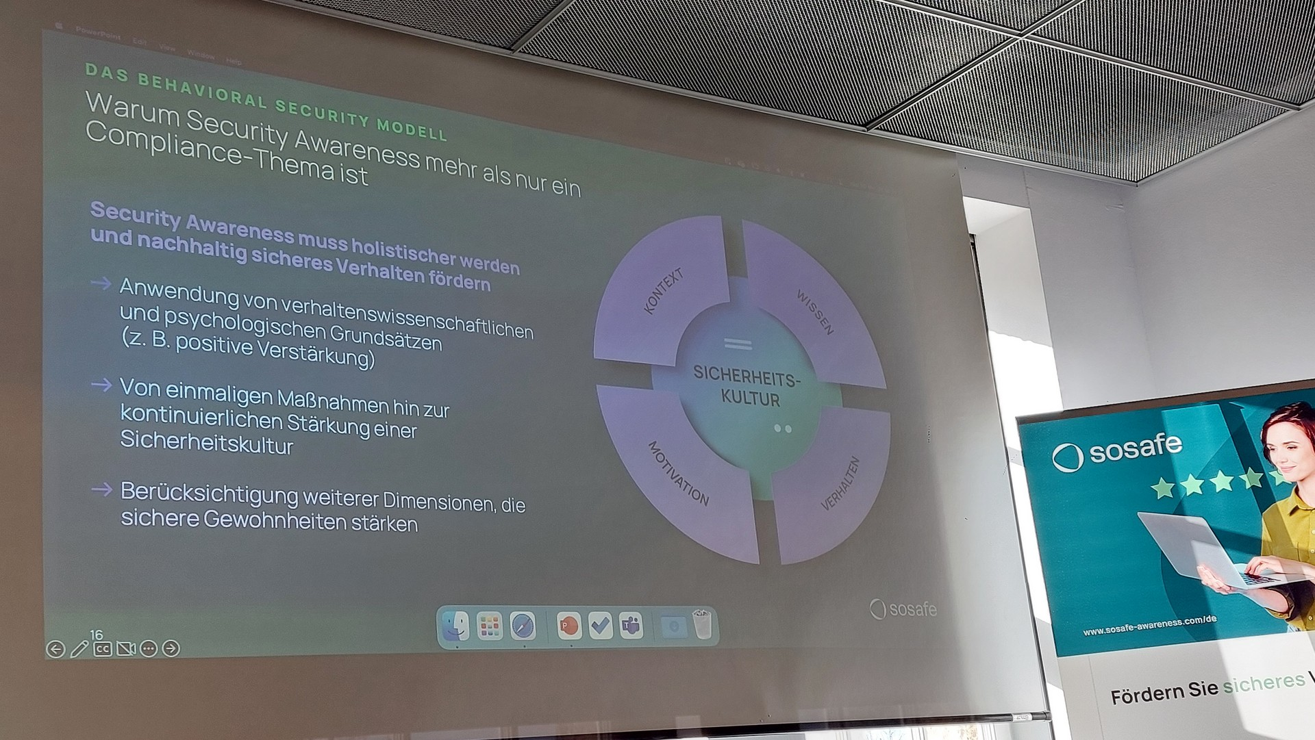 holistic approaches required in security awareness according to Christian Reinhardt in his workshop at SecIT 2023